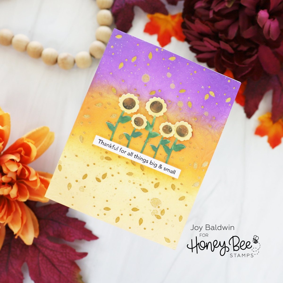 Fabulous Fall Cover Plate - Honey Cuts - Stand - Alone Dies - Honey Bee Stamps