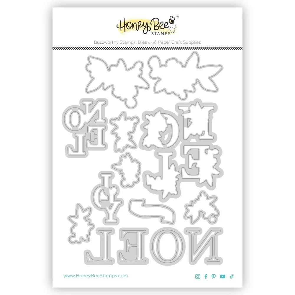 Floral Noel - Honey Cuts - Coordinating Dies - Honey Bee Stamps