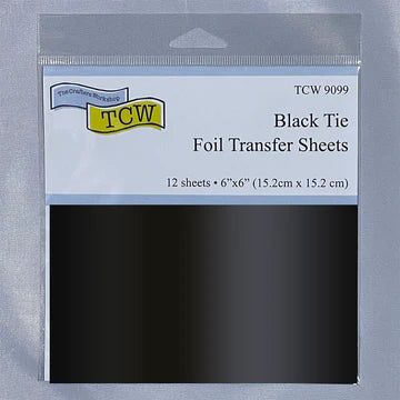 Foil Transfer Sheets By TCW - Black Tie - Honey Bee Stamps