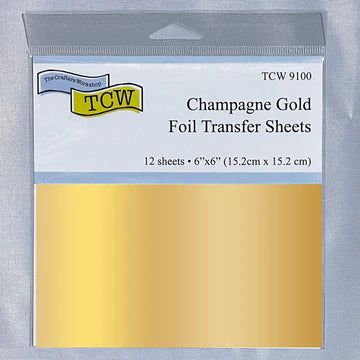 Foil Transfer Sheets By TCW - Champagne Gold - Honey Bee Stamps