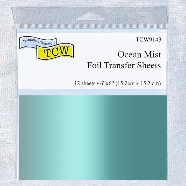 Foil Transfer Sheets By TCW - Ocean Mist - Honey Bee Stamps