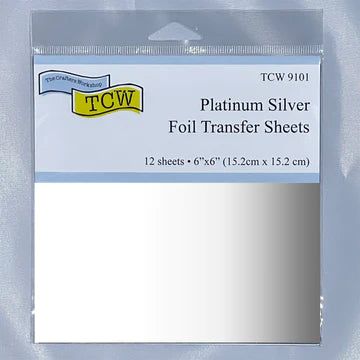 Foil Transfer Sheets By TCW - Platinum Silver - Honey Bee Stamps