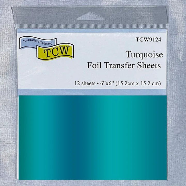 Foil Transfer Sheets By TCW - Turquoise - Honey Bee Stamps
