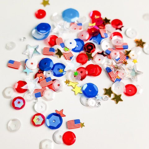FREEDOM! - Sequin Mix - Honey Bee Stamps