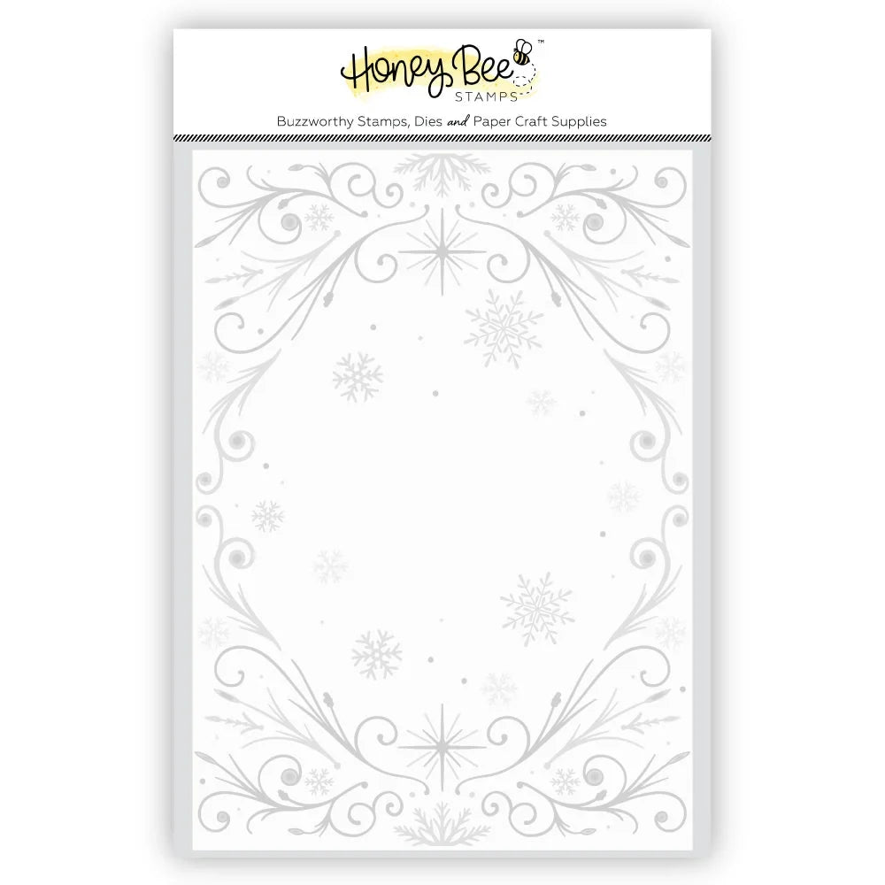 Frosted Filigree - 3D Embossing Folder - Honey Bee Stamps