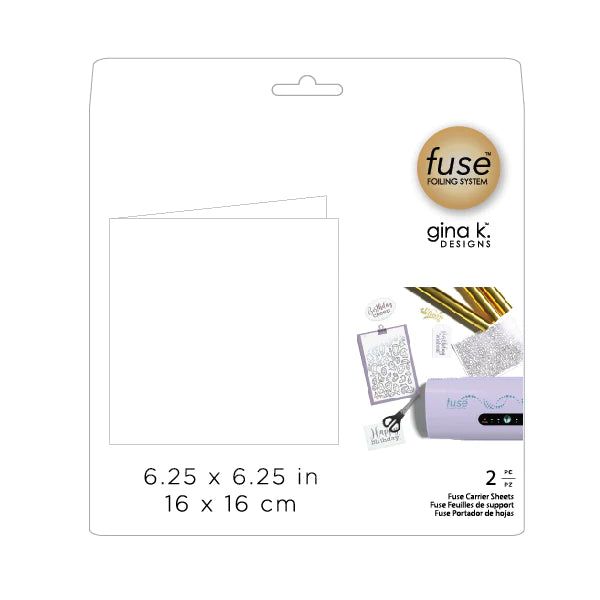 Fuse Foiling System Carrier Sheets 2 - pack - Honey Bee Stamps