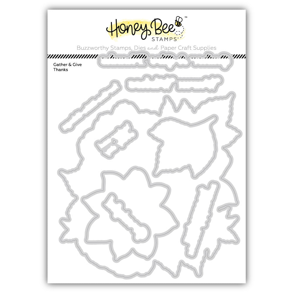 Gather & Give Thanks - Honey Cuts Coordinating Dies