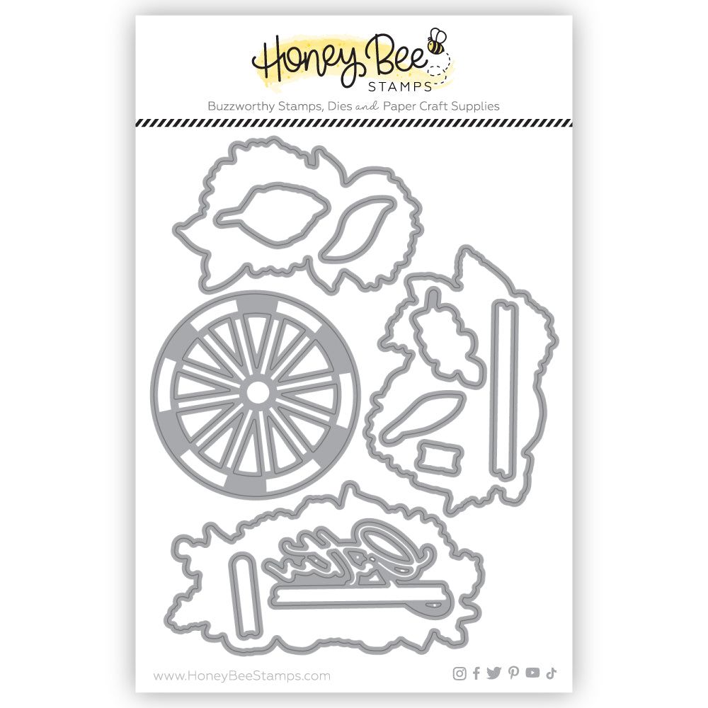 Grateful Gatherings - Honey Cuts - Coordinating Dies - Honey Bee Stamps