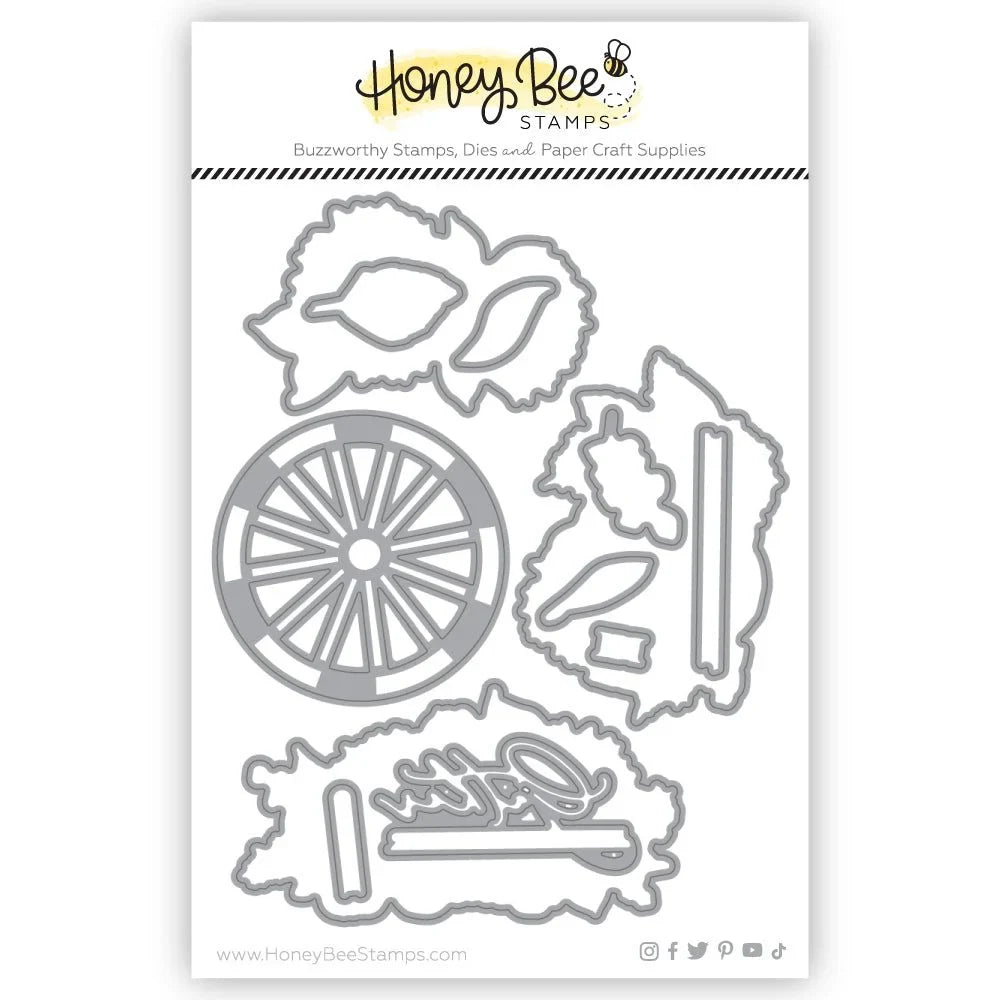 Grateful Gatherings - Honey Cuts - Coordinating Dies - Honey Bee Stamps