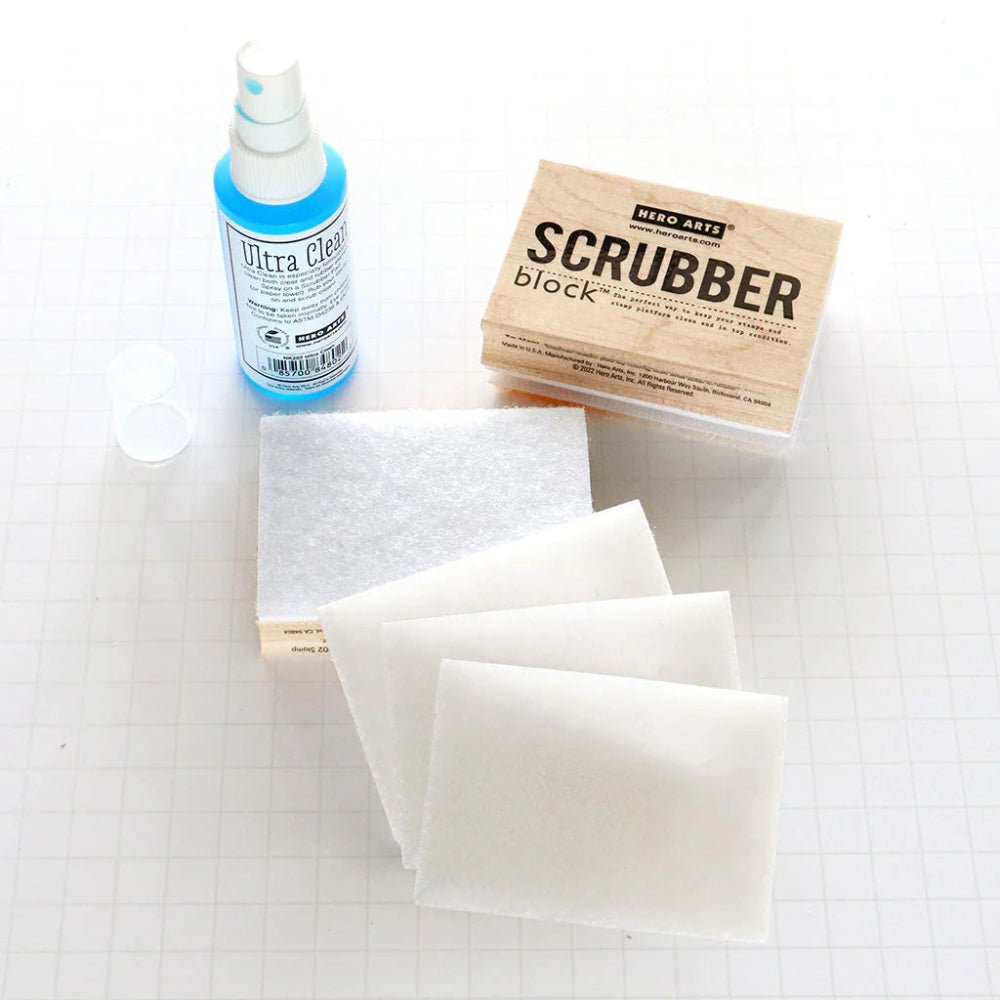 Hero Arts Stamp Scrubber Block For Cleaning Your Stamps - Honey Bee Stamps