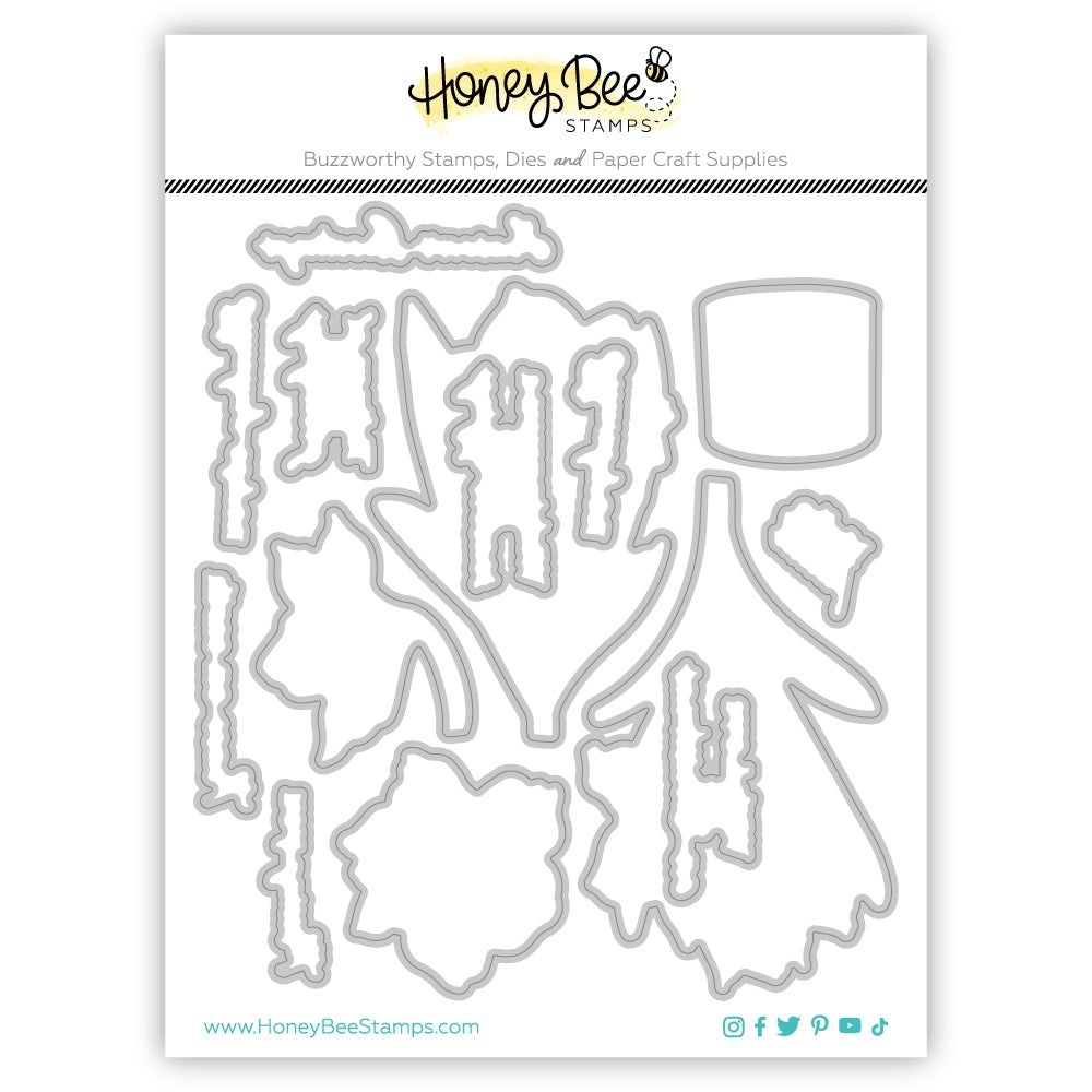 Holiday Blooms - Honey Cuts - Honey Bee Stamps
