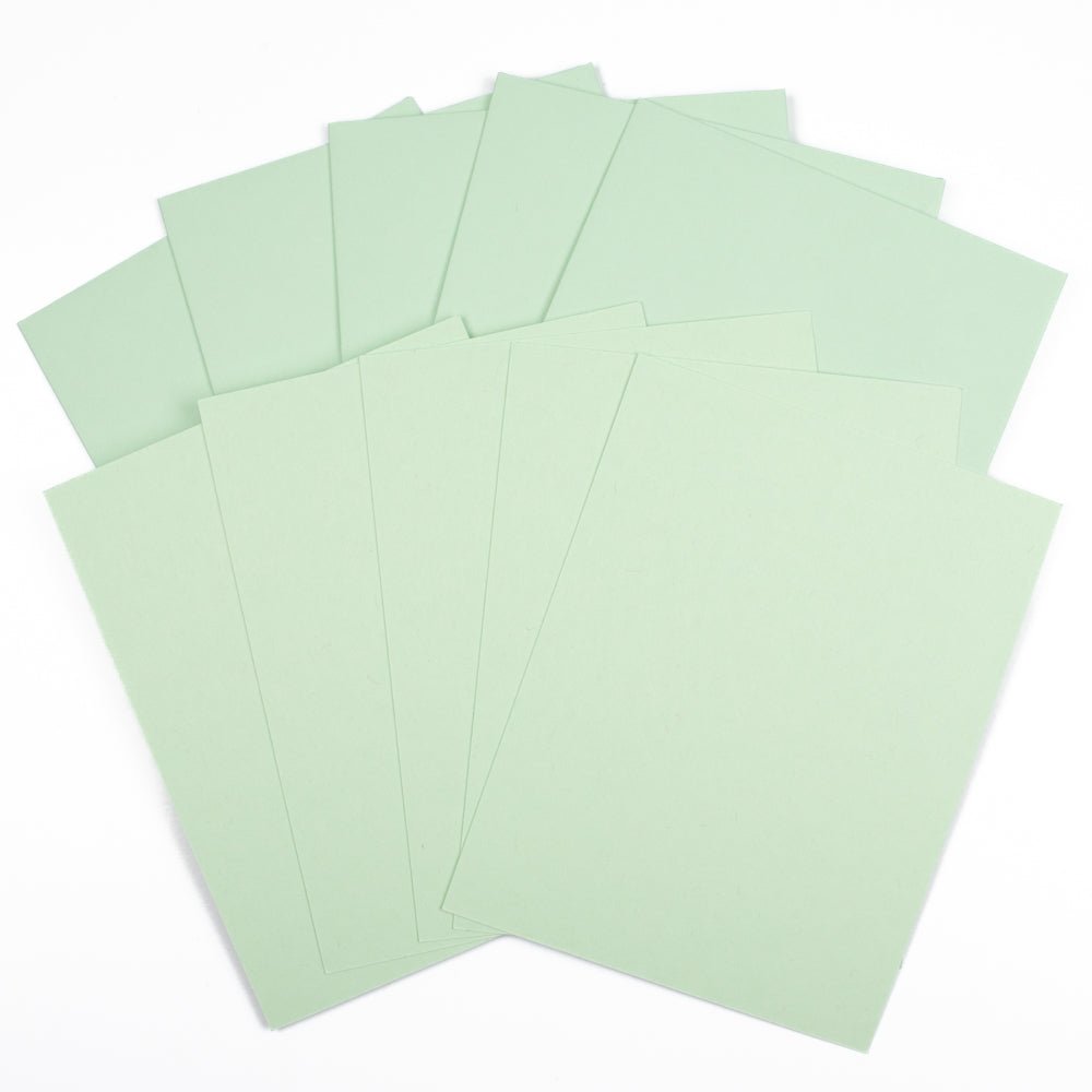 Honey Bee A2 Card Panels and Envelopes Set Of 5 - Meadow Mist - Honey Bee Stamps