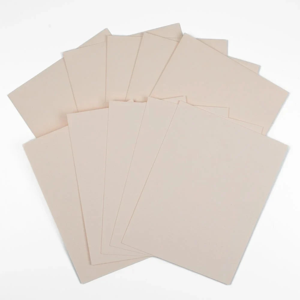 Honey Bee A2 Card Panels and Envelopes Set Of 5 - Petal Blush - Honey Bee Stamps