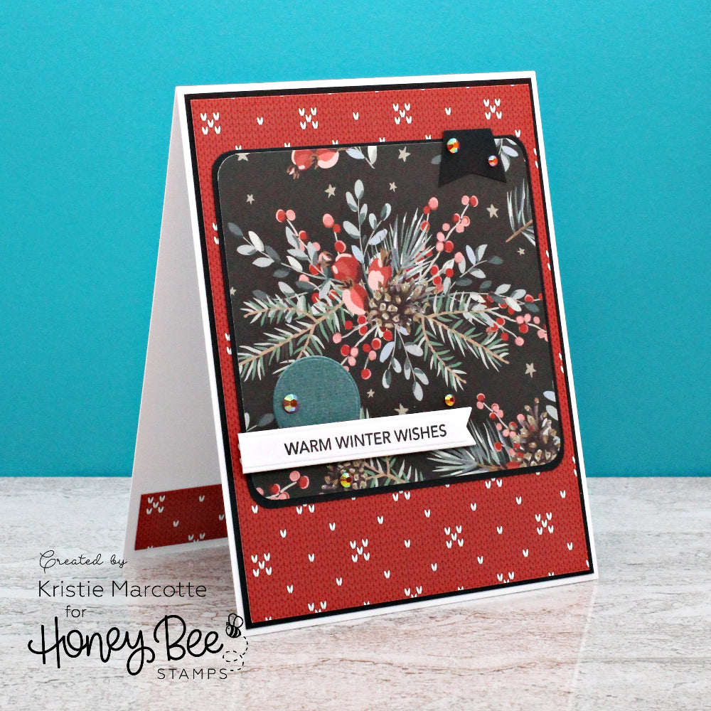 Mini Messages: Holiday - 4x5 Photopolymer Stamp Set