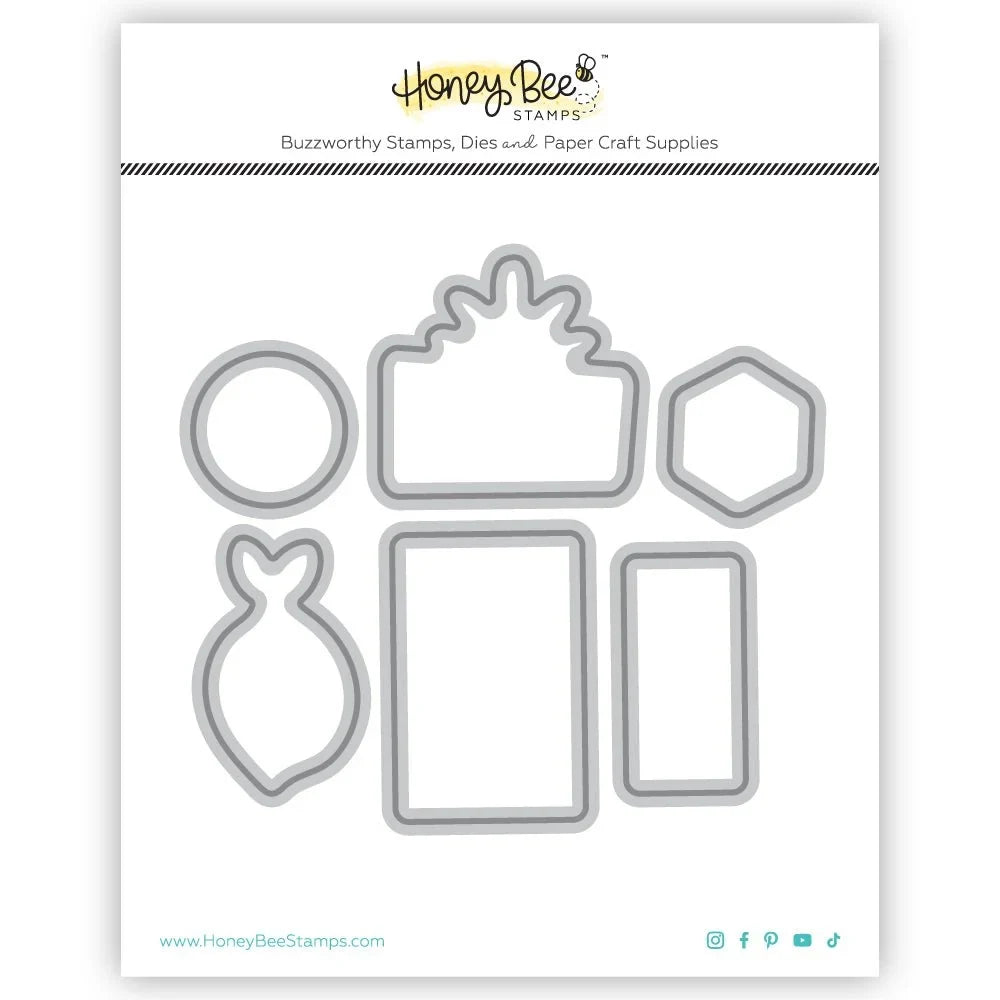 Jackpot - Coordinating Honey Cuts - Stand - Alone Dies - Honey Bee Stamps