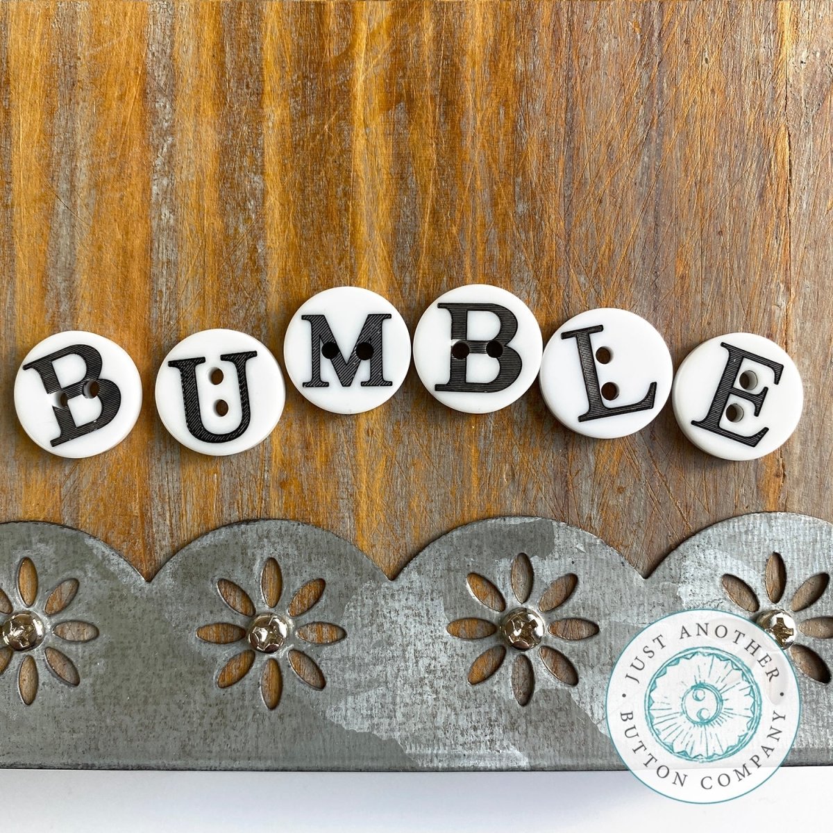 Just For Fun Button Collection - BUMBLE - Honey Bee Stamps