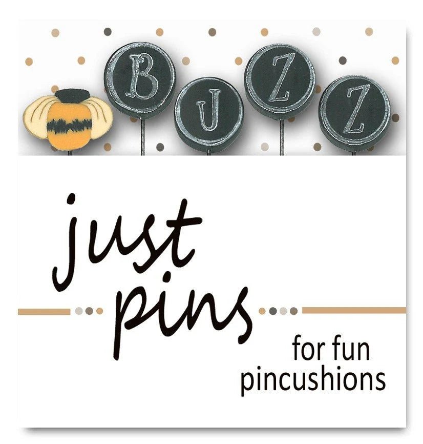 Just Pins - B is for Buzz - Honey Bee Stamps