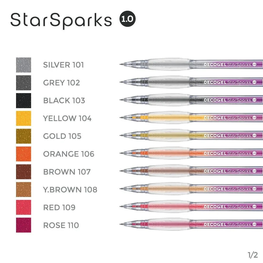 Karin Deco Gel 1.0 Star Sparks - Rose 110 - Honey Bee Stamps