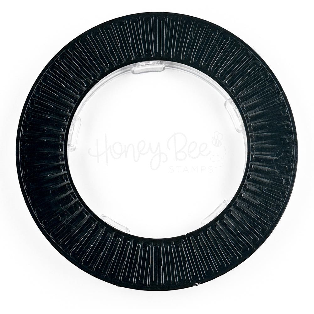 Lazy Susan Spinner For Layer Cake and Ringtoss Brush Holders and more - Black - Honey Bee Stamps