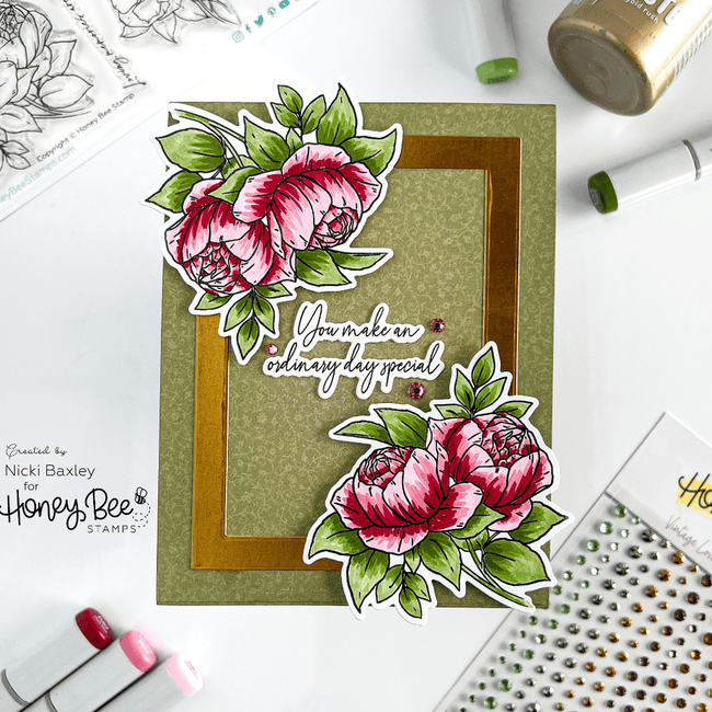 Lean on Each Other 6x6 Stamp Set - Honey Bee Stamps