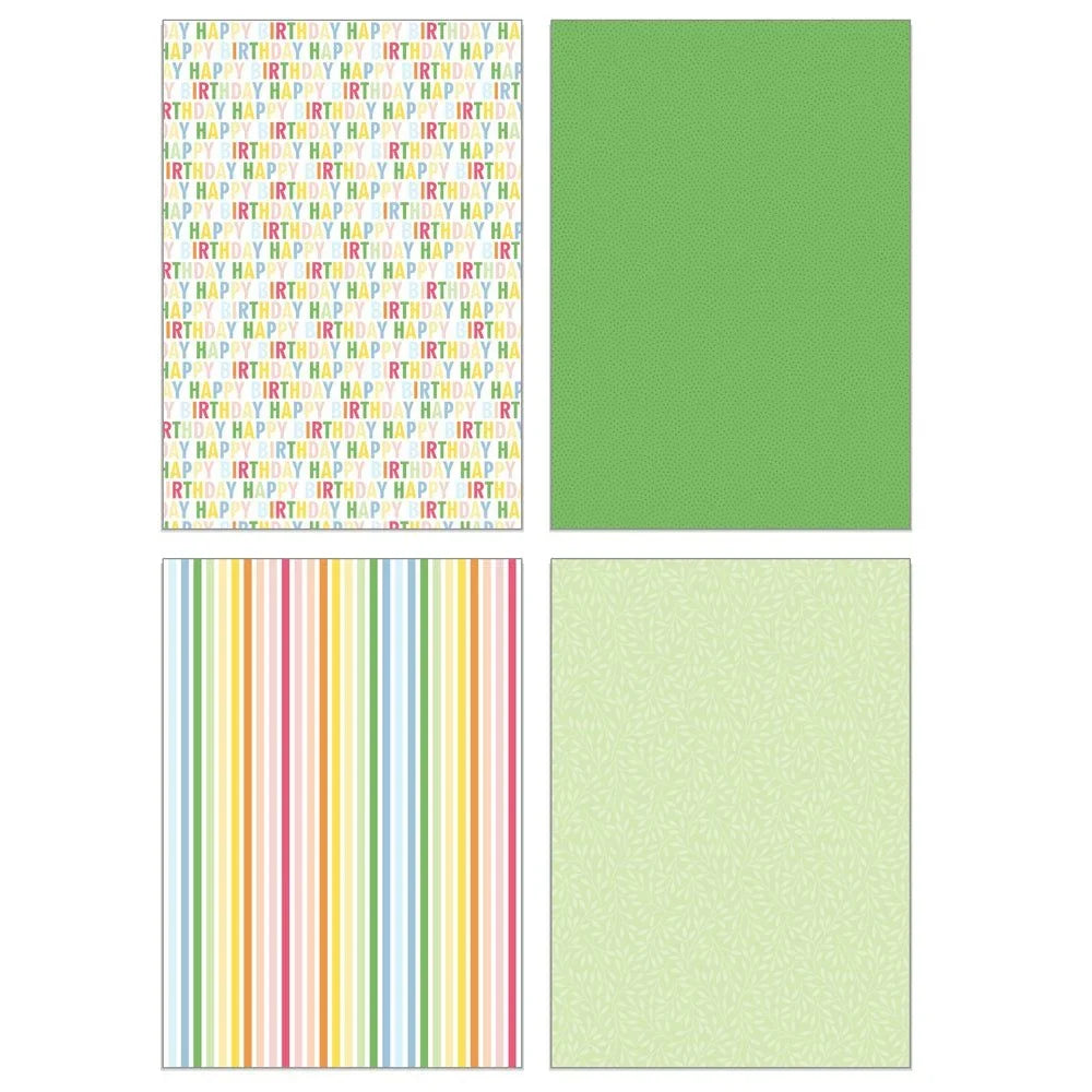 Let's Party Paper Pad 6x8.5 - 24 Double - Sided Sheets - Honey Bee Stamps