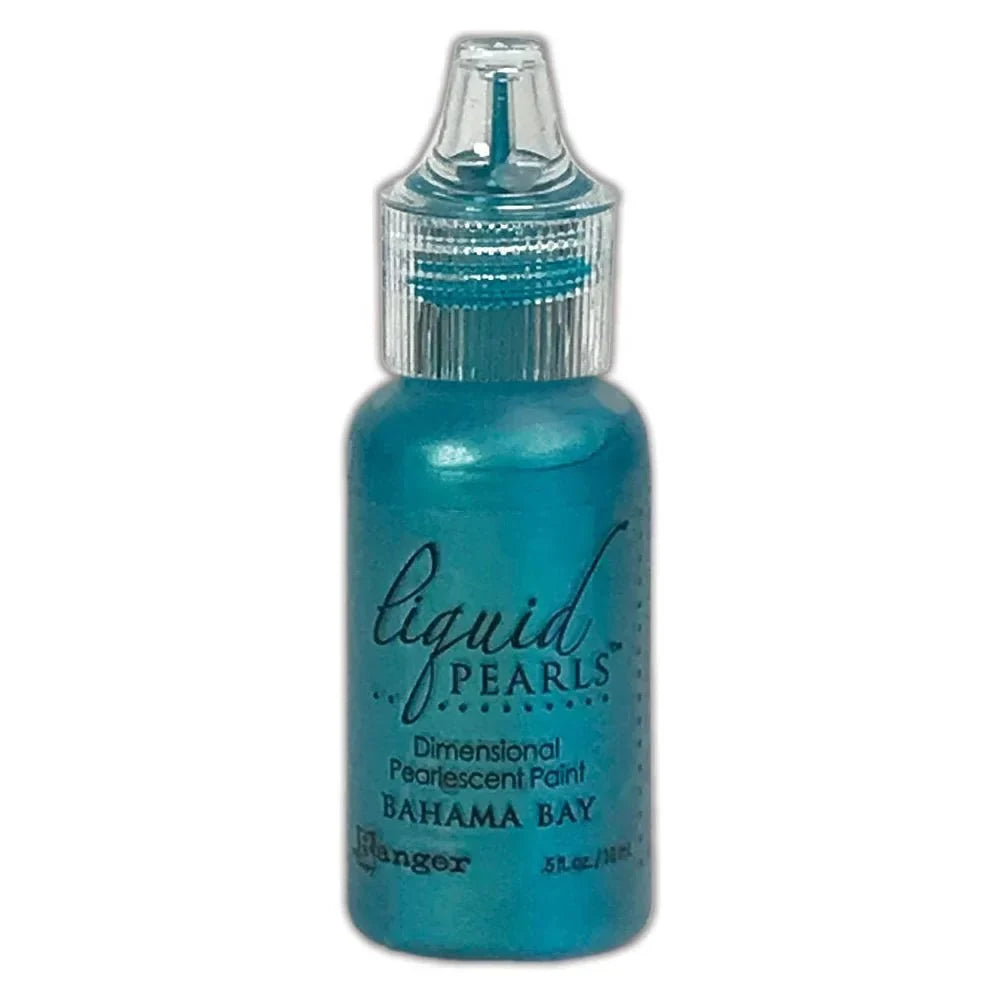 Liquid Pearls by Ranger - Bahama Bay - Teal - Honey Bee Stamps