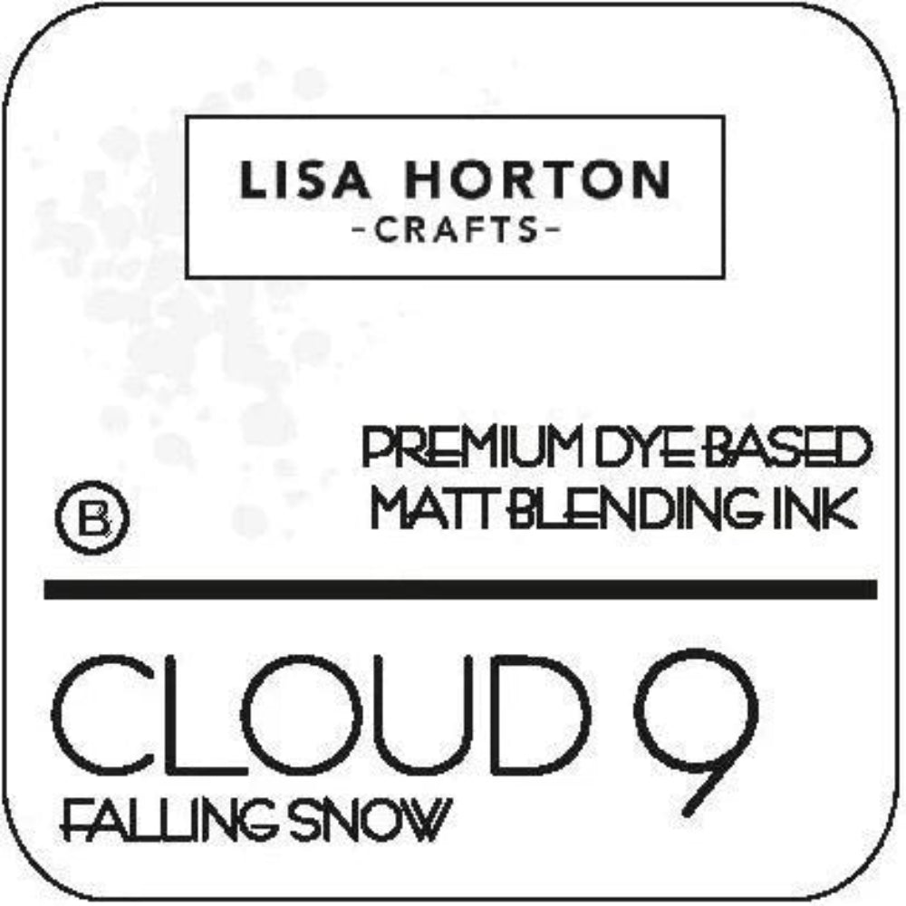 Lisa Horton Crafts Matt Blending Ink Pad Cloud 9 - Falling Snow - Honey Bee Stamps