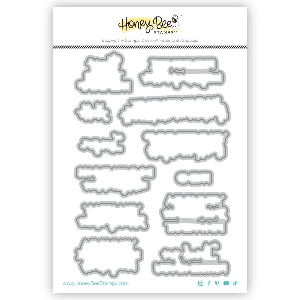 Love You, Friend - Honey Cuts - Coordinating Dies - Honey Bee Stamps