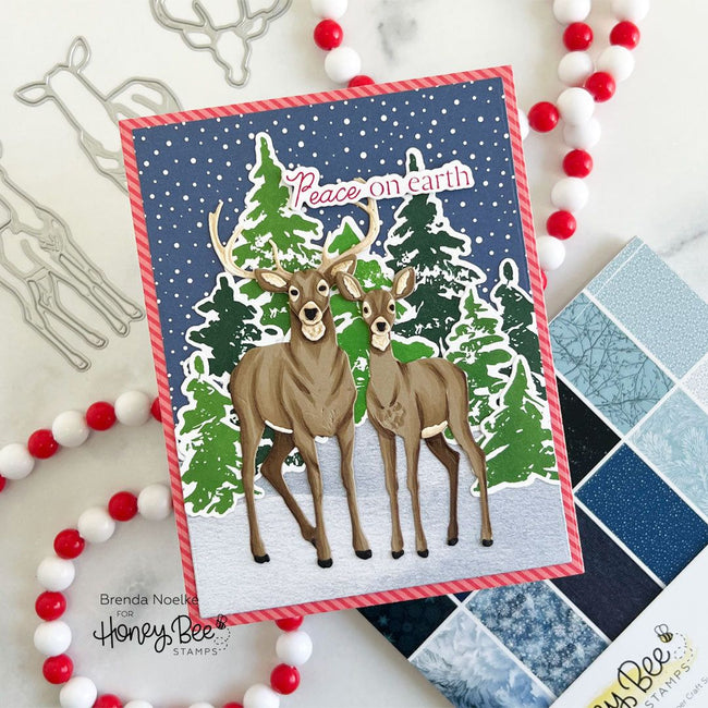 Lovely Layers: Deer - Honey Cuts - Honey Bee Stamps