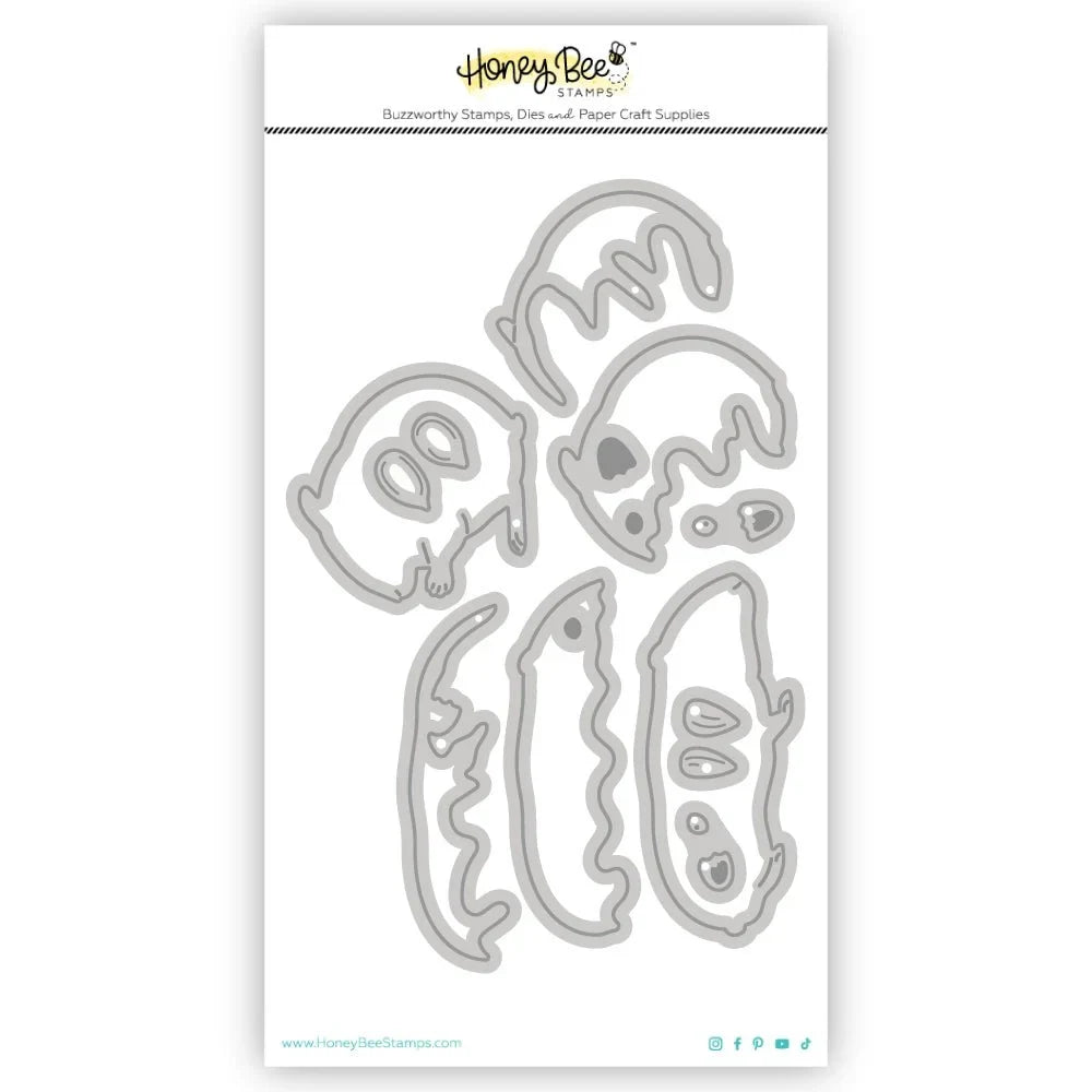 Lovely Layers: Hamster - Honey Cuts - Stand - Alone Dies - Honey Bee Stamps