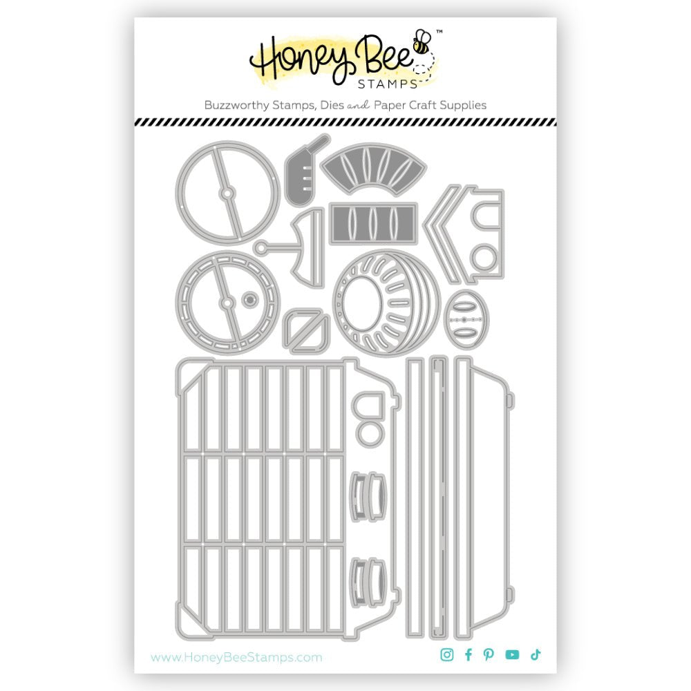 Lovely Layers: Hamster House - Honey Cuts - Stand - Alone Dies - Honey Bee Stamps