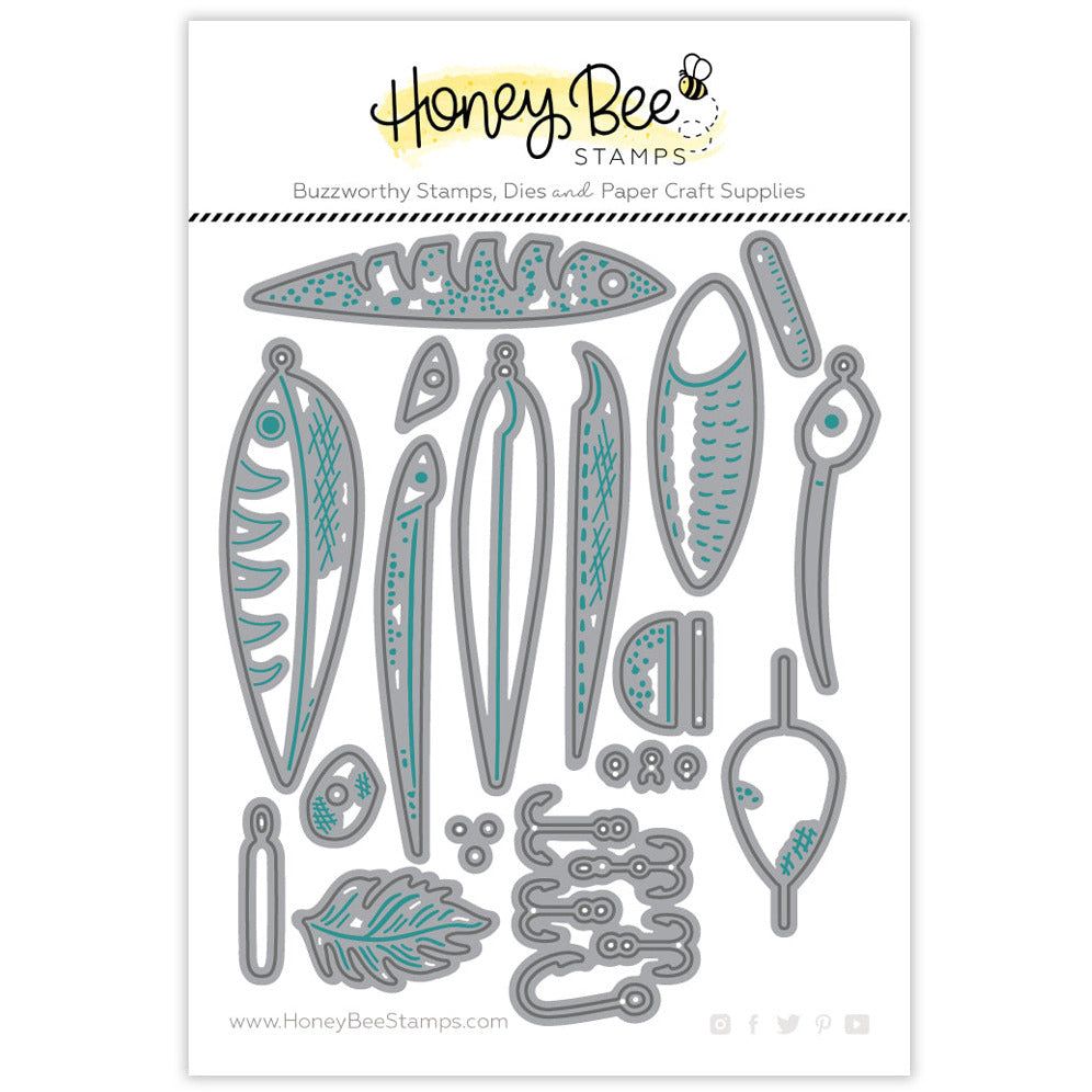 Lovely Layers: Lures - Honey Cuts - Stand - Alone Dies - Honey Bee Stamps