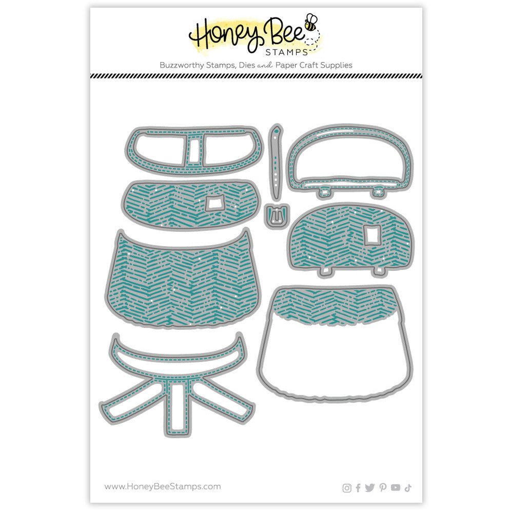 Lovely Layers: Vintage Creel - Honey Cuts - Honey Bee Stamps