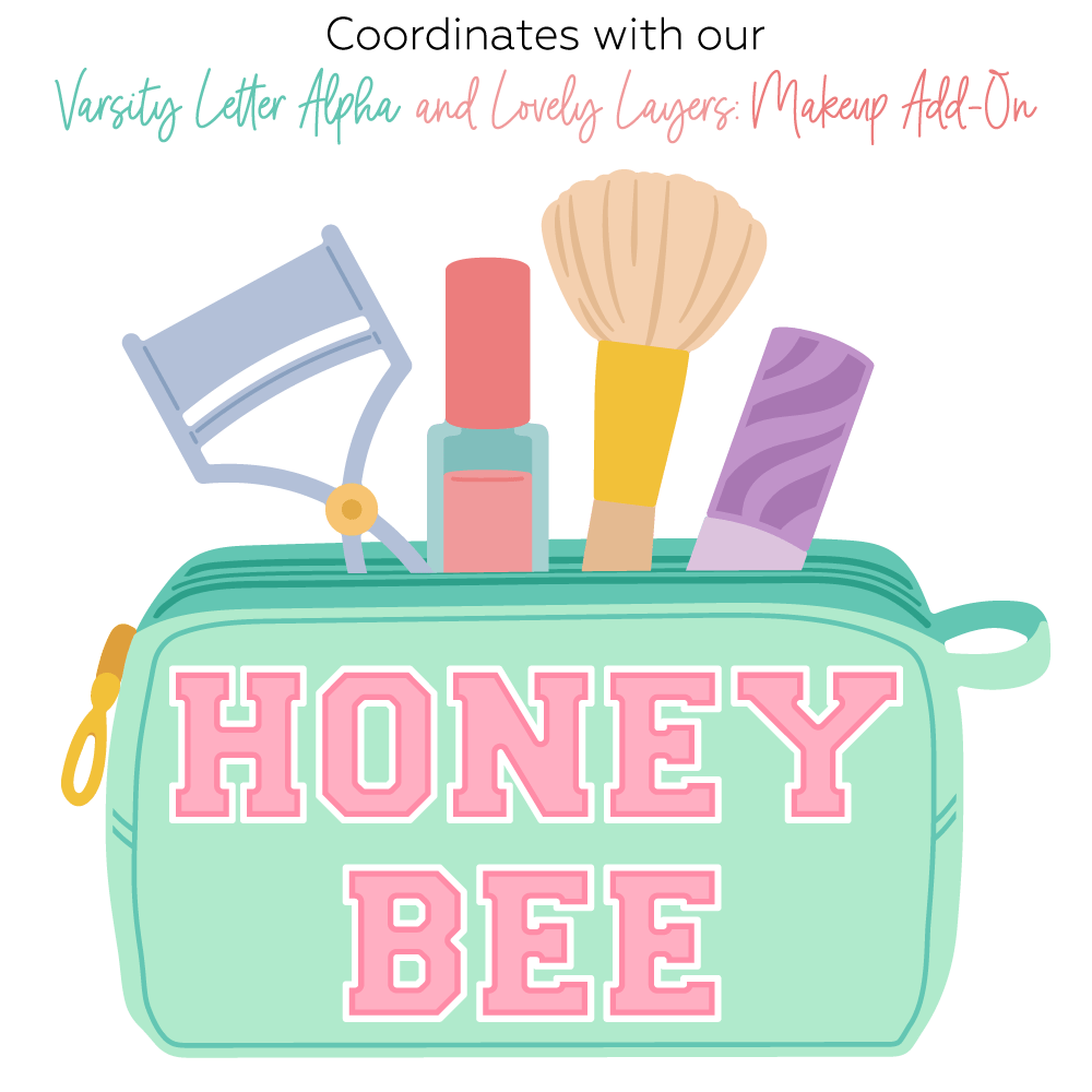 Lovely Layers: Zipper Bag - Honey Cuts - Stand - Alone Dies - Honey Bee Stamps