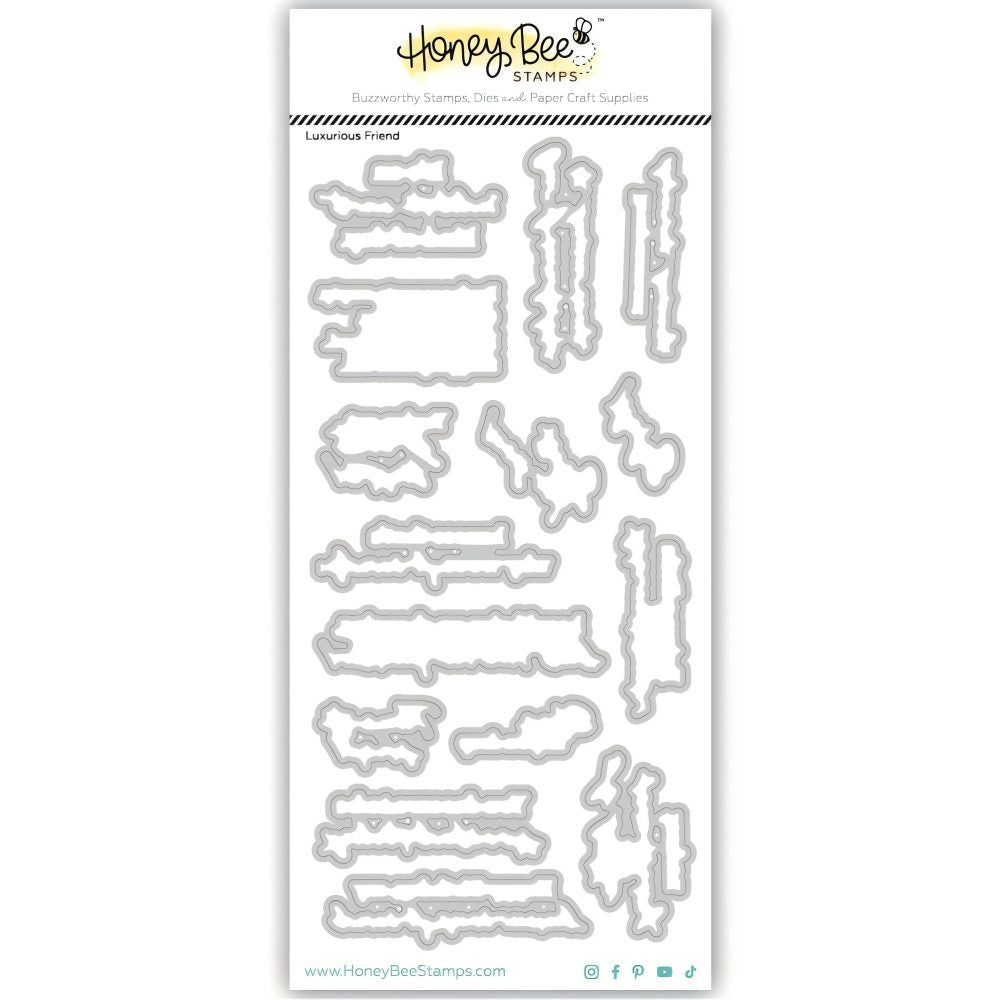 Luxurious Friend - Honey Cuts Coordinating Dies - Honey Bee Stamps