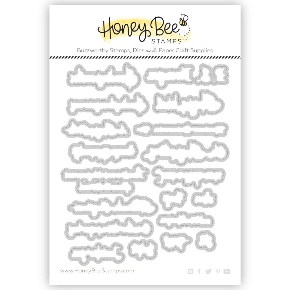 Mailbox Memos - Honey Cuts - Coordinating Dies - Honey Bee Stamps