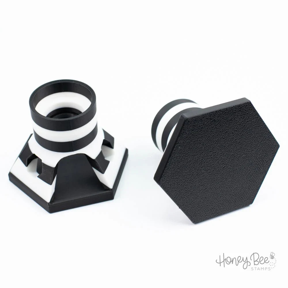 NEW STYLE! Bee Creative Exclusive Glue Tube Holder Stand, Holds Most Glue Bottles - Honey Bee Stamps