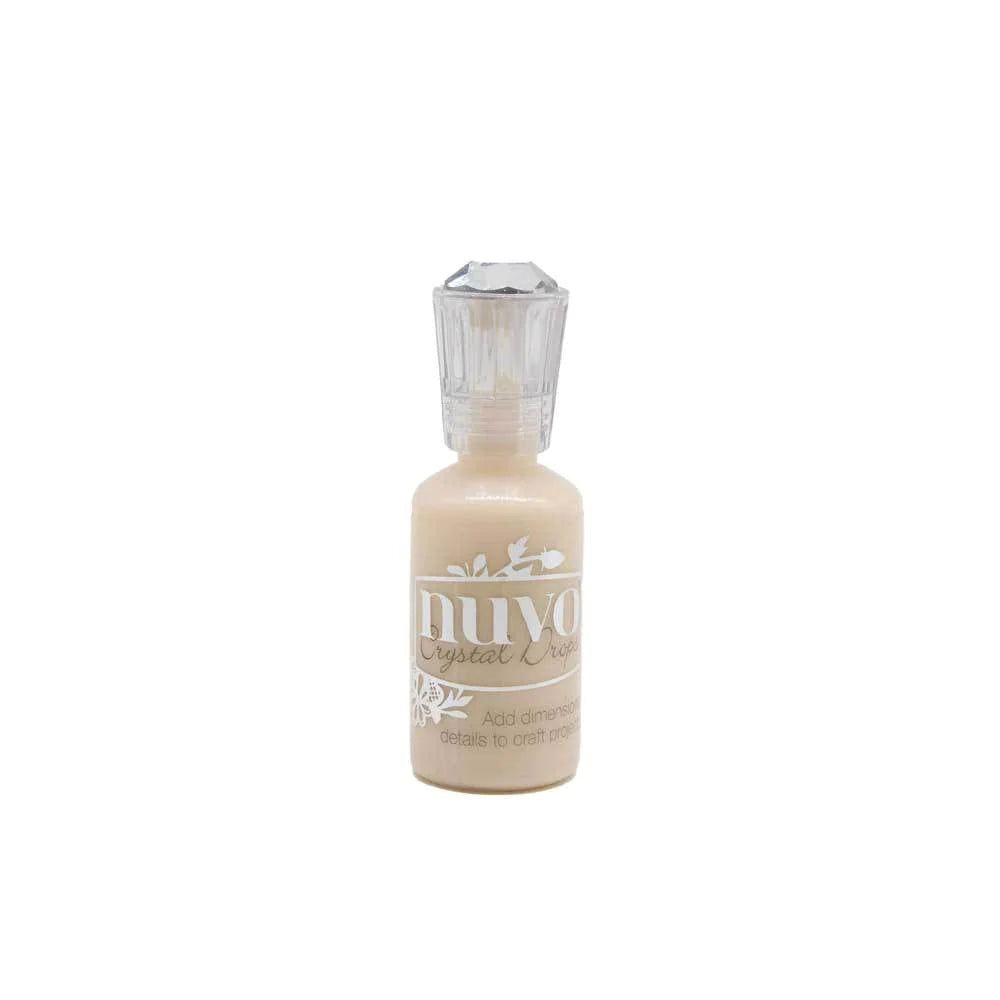 Nuvo Crystal Drops - Gloss - Malted Milk - Honey Bee Stamps