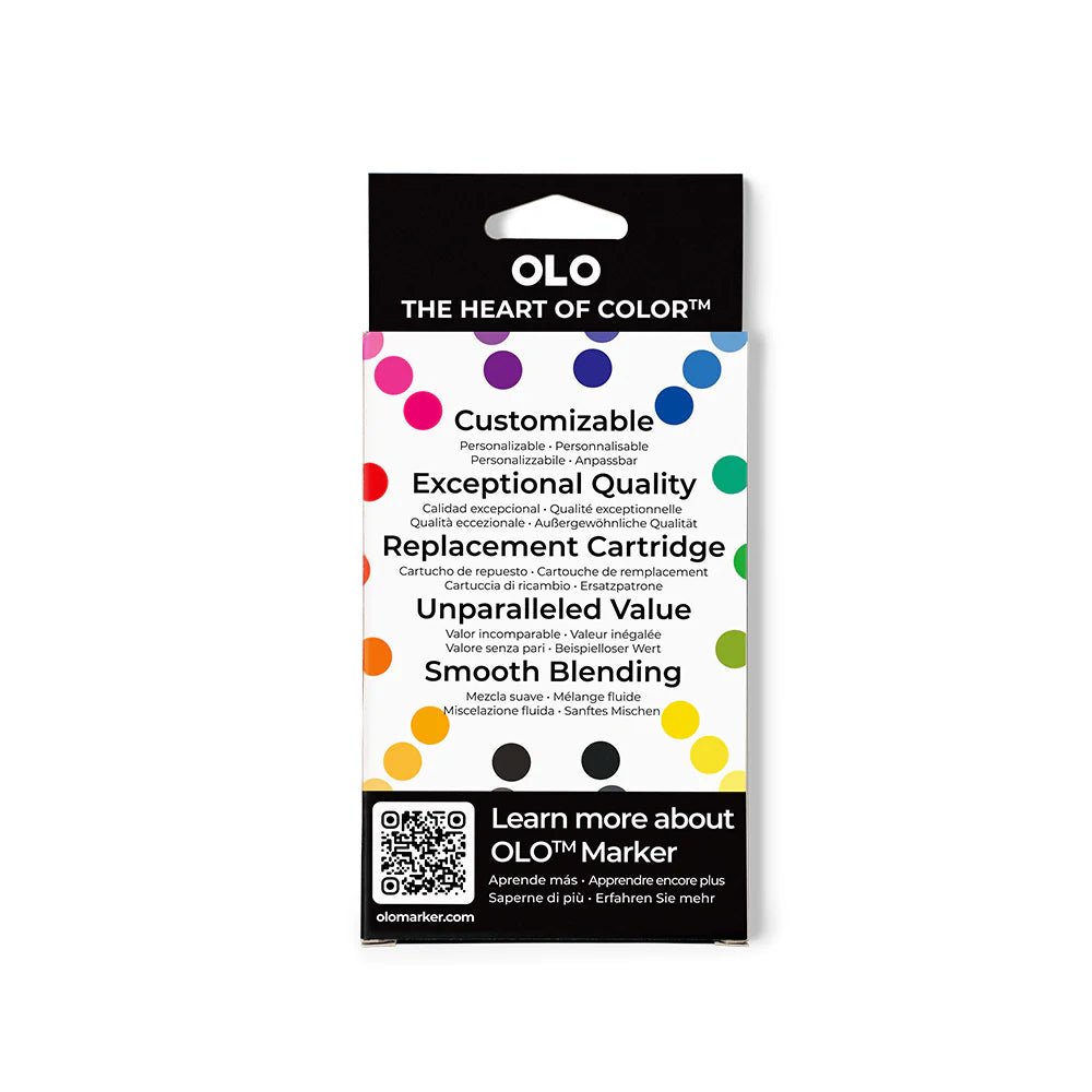 OLO 8 Color Brush Manga 1 Set - Honey Bee Stamps