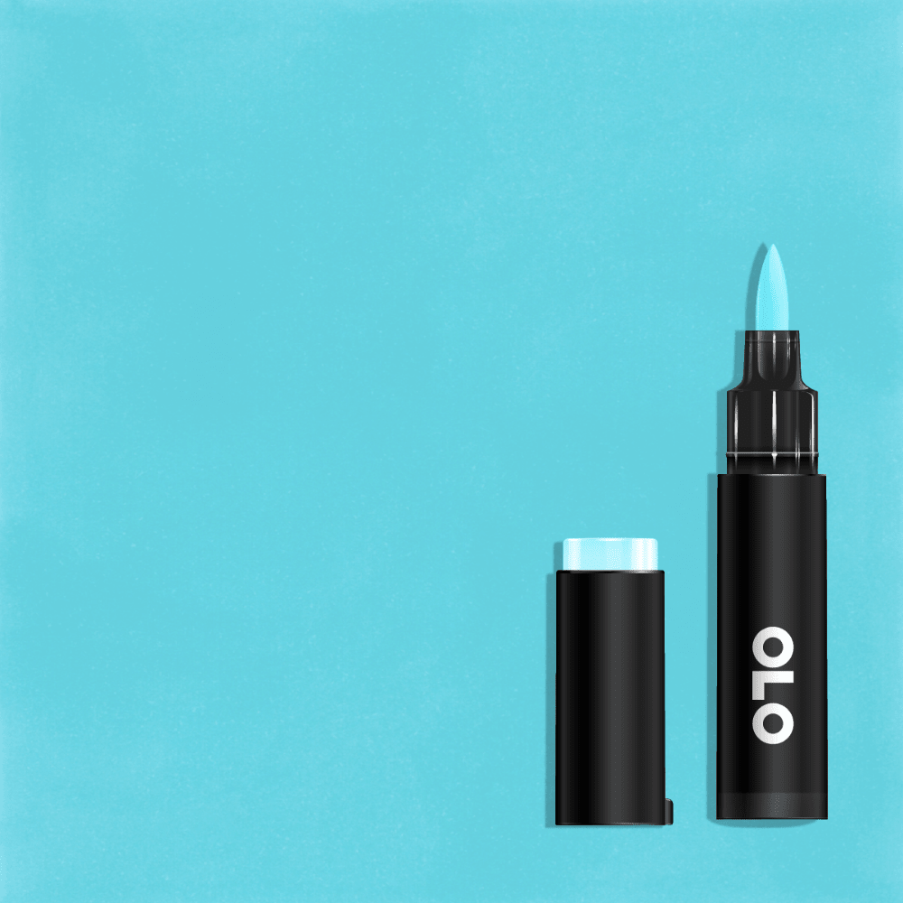 OLO Brush BG0.2 Blue Budgie - Honey Bee Stamps