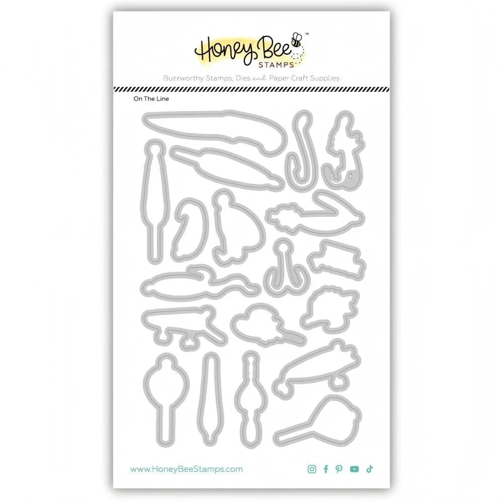 On The Line - Honey Cuts Coordinating Dies - Honey Bee Stamps