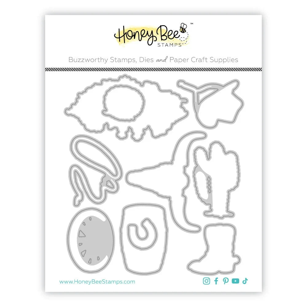 On The Range - Honey Cuts - Coordinating Dies - Honey Bee Stamps