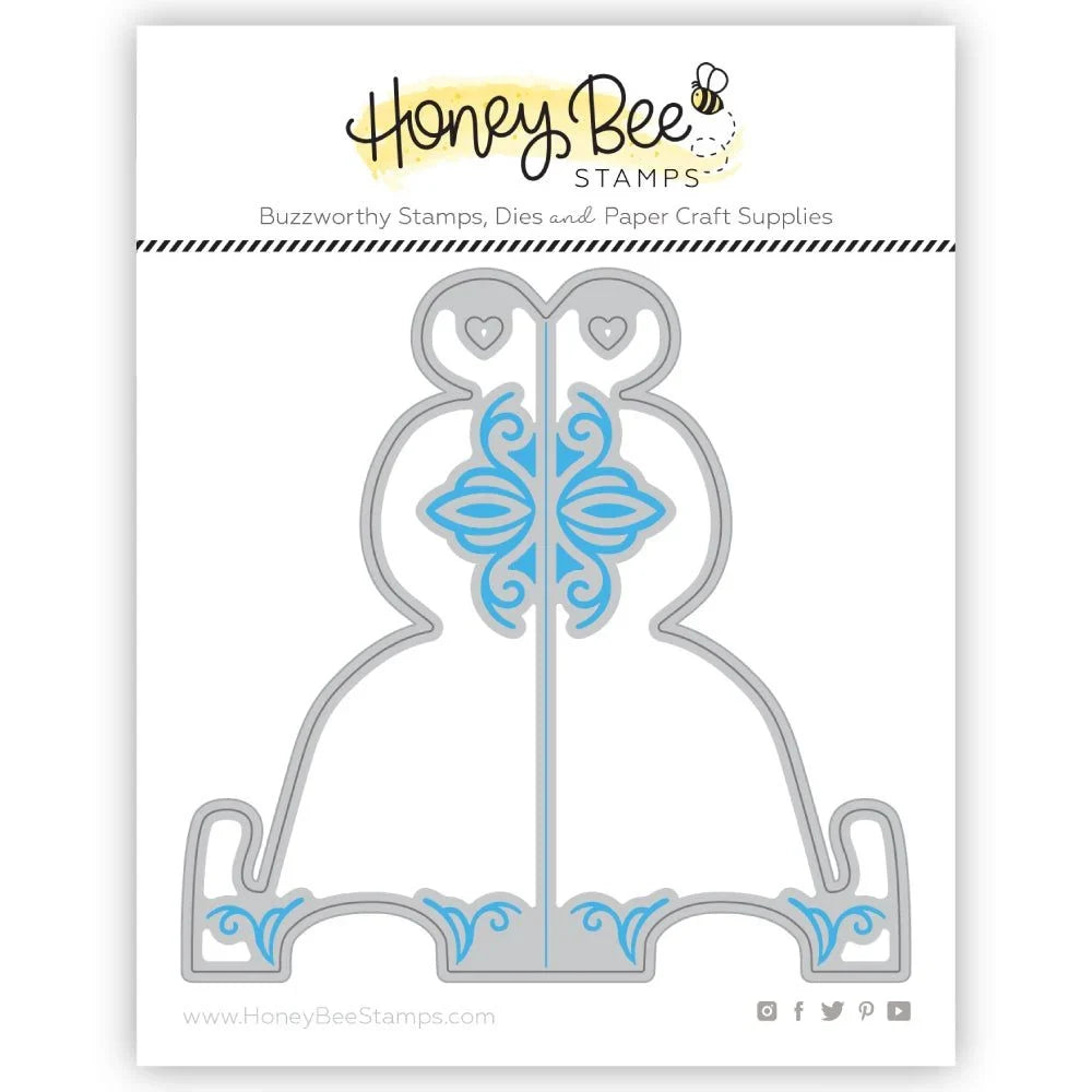 Ornate Card Stand - Honey Cuts - Stand - Alone Dies - Honey Bee Stamps
