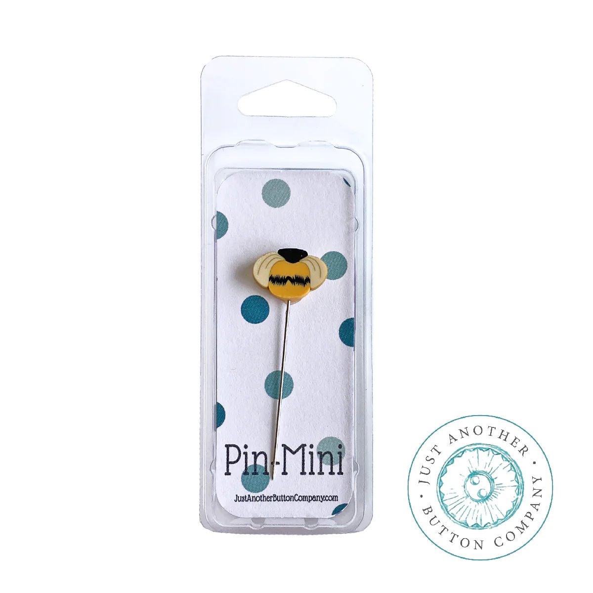 Pin - Mini: Bee Solo - Honey Bee Stamps