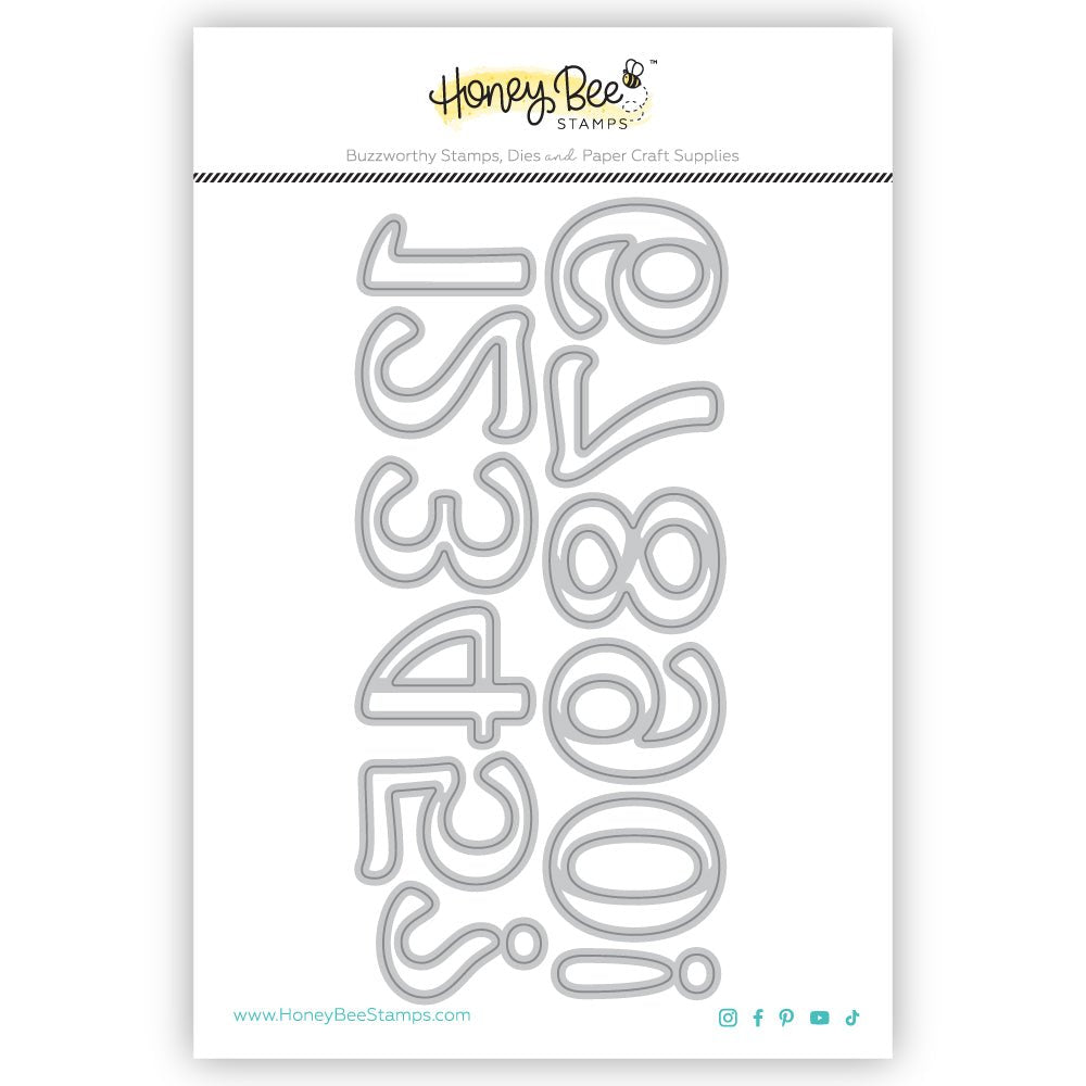 Playful Letters and Numbers Bundle - Honey Bee Stamps