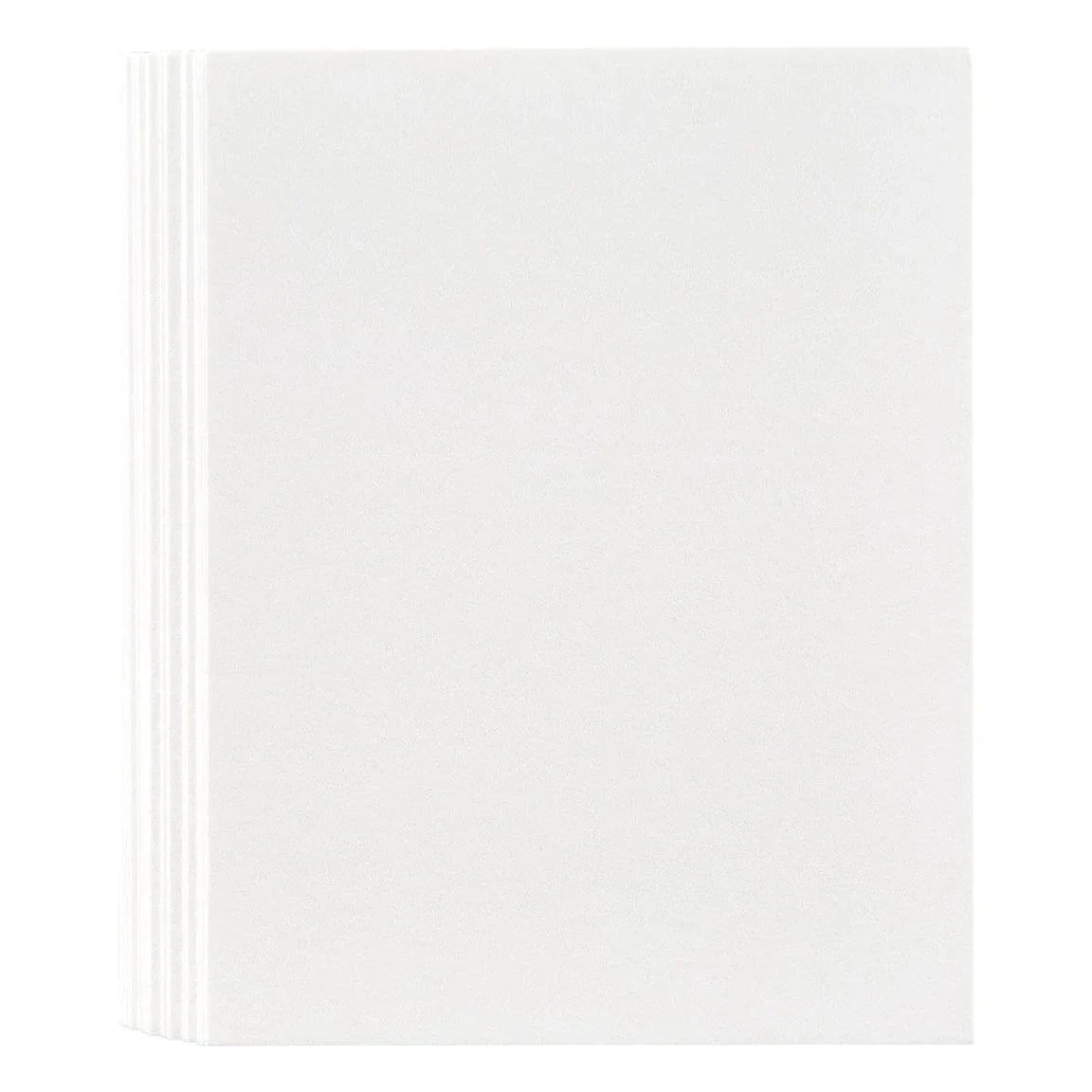 Porcelain BetterPress A2 Cotton Card Panels - 25 Pack - Honey Bee Stamps