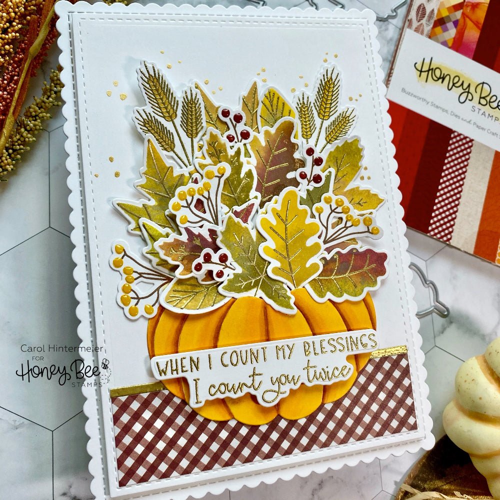Scallop A7 Card Frames - Honey Cuts - Stand - Alone Dies - Honey Bee Stamps