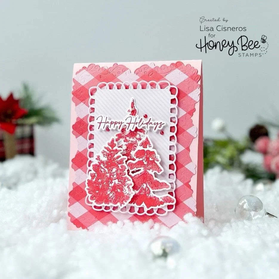 Seasonal Sentiments - 3x3 Photopolymer Stamp Set - Honey Bee Stamps