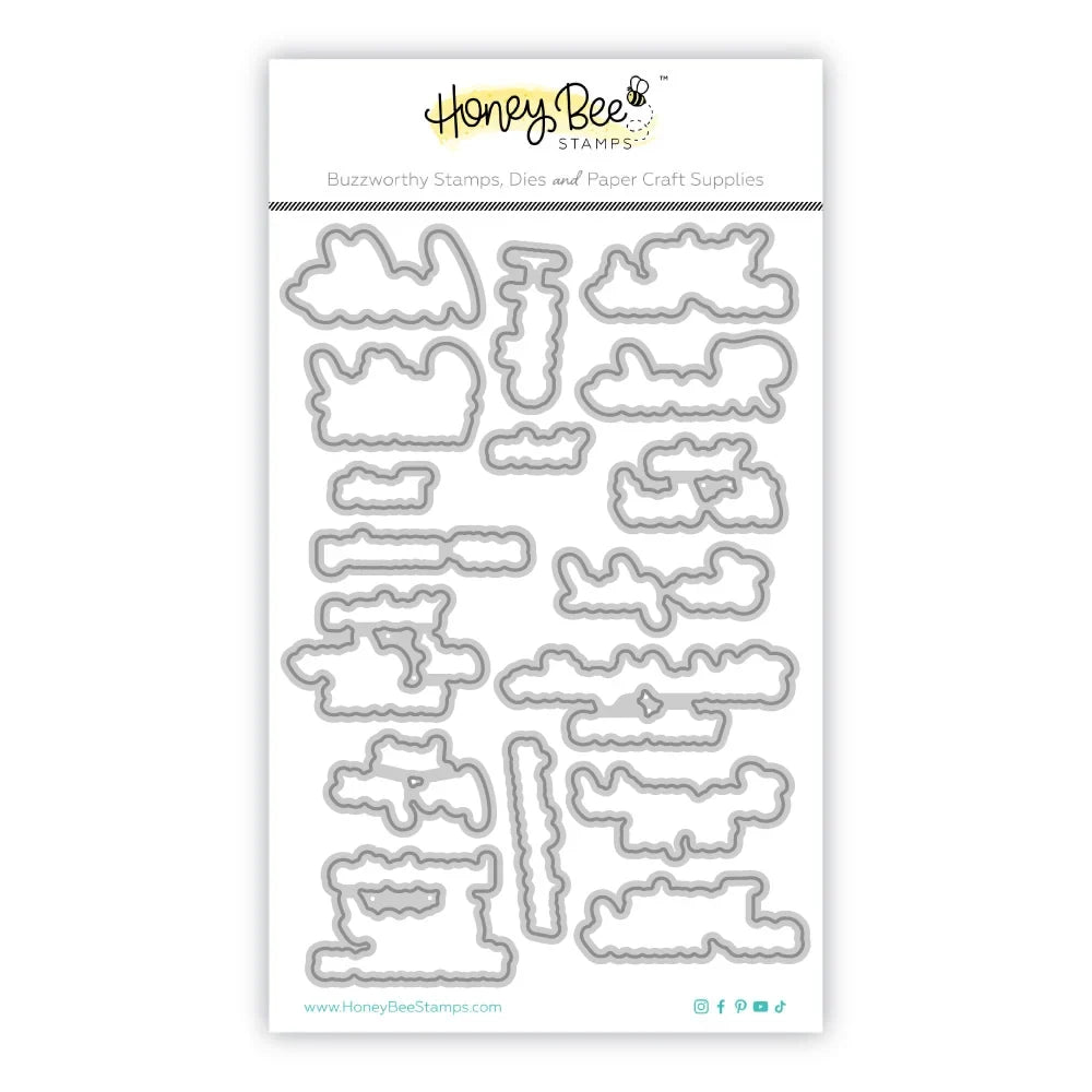 Sew Glad - Honey Cuts - Coordinating Dies - Honey Bee Stamps