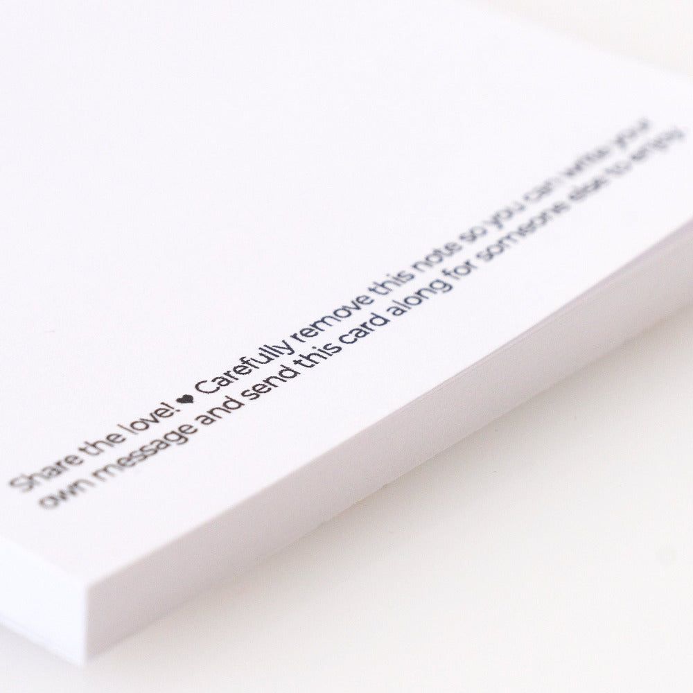 Share The Love - Large 4" x 5" Sticky Notes - Honey Bee Stamps